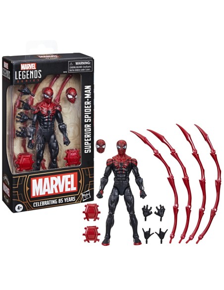 FIGURA DE ACCIÓN MARVEL LEGENDS SERIES SUPERIOR SPIDER-MAN