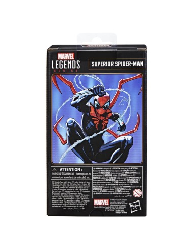 FIGURA DE ACCIÓN MARVEL LEGENDS SERIES SUPERIOR SPIDER-MAN