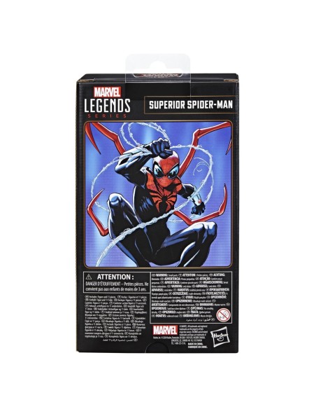 FIGURA DE ACCIÓN MARVEL LEGENDS SERIES SUPERIOR SPIDER-MAN