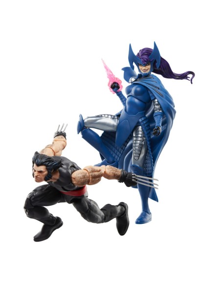 FIGURA DE ACCIÓN MARVEL LEGENDS SERIES WOLVERINE Y PSYLOCKE