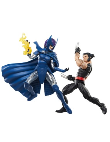 FIGURA DE ACCIÓN MARVEL LEGENDS SERIES WOLVERINE Y PSYLOCKE
