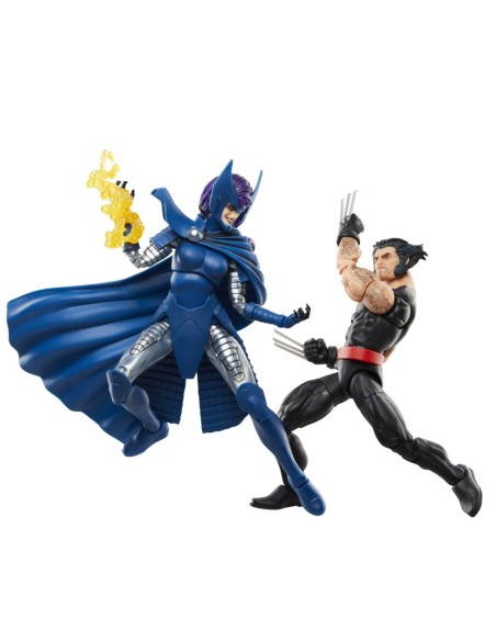 FIGURA DE ACCIÓN MARVEL LEGENDS SERIES WOLVERINE Y PSYLOCKE