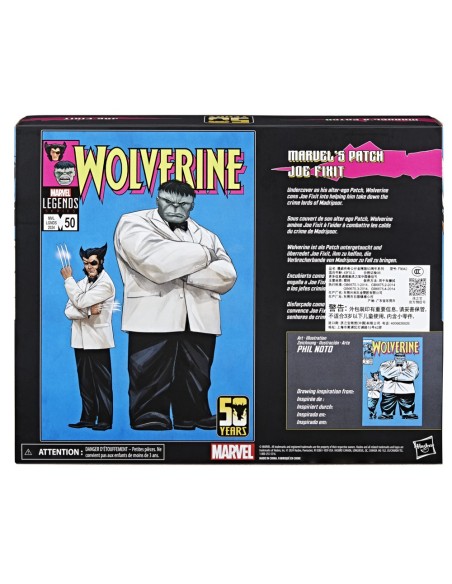 FIGURA DE ACCIÓN MARVEL LEGENDS SERIES PATCH Y JOE FIXIT