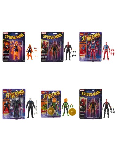 FIGURA DE ACCIÓN SPIDERMAN LEGENDS SERIES SURTIDO