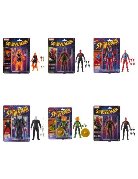 FIGURA DE ACCIÓN SPIDERMAN LEGENDS SERIES SURTIDO