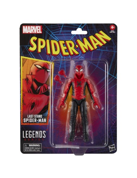 FIGURA DE ACCIÓN SPIDERMAN LEGENDS SERIES LAST STAND SPIDERMAN