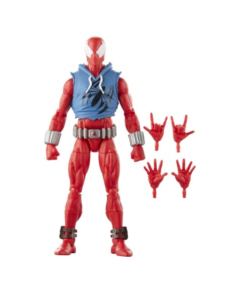 FIGURA DE ACCIÓN SPIDERMAN LEGENDS SERIES ARAÑA ESCARLATA