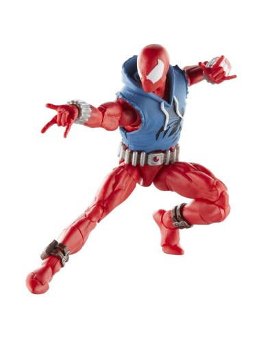FIGURA DE ACCIÓN SPIDERMAN LEGENDS SERIES ARAÑA ESCARLATA