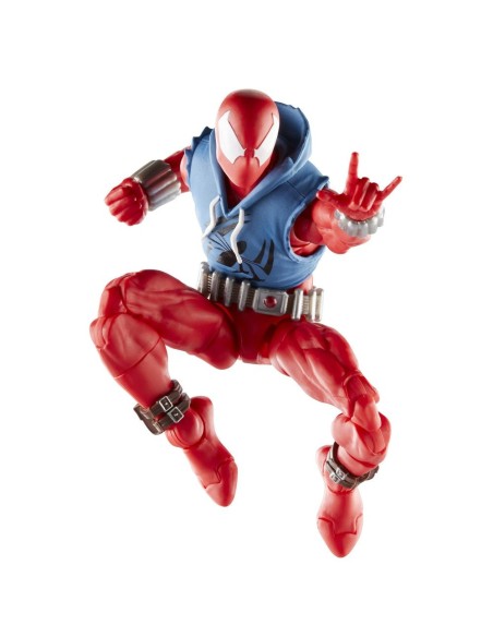 FIGURA DE ACCIÓN SPIDERMAN LEGENDS SERIES ARAÑA ESCARLATA