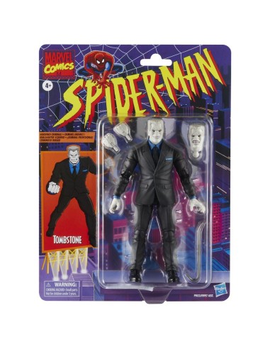 FIGURA DE ACCIÓN SPIDERMAN LEGENDS SERIES TOMBSTONE