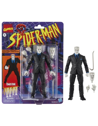 FIGURA DE ACCIÓN SPIDERMAN LEGENDS SERIES TOMBSTONE