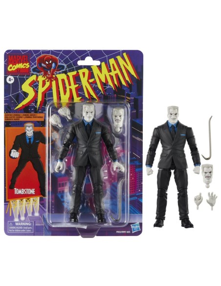 FIGURA DE ACCIÓN SPIDERMAN LEGENDS SERIES TOMBSTONE