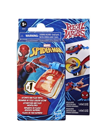 REPUESTO SPIDER-MAN REAL WEBS FLUIDO ARÁCNIDO SUPREMO
