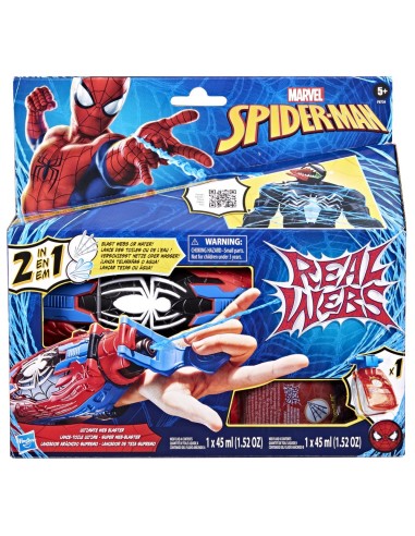 LANZADOR SPIDER-MAN REAL WEBS ARÁCNIDO SUPREMO
