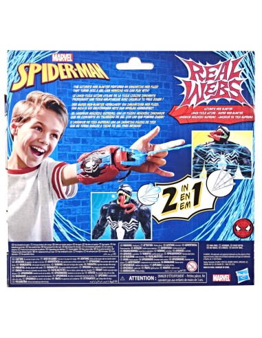 LANZADOR SPIDER-MAN REAL WEBS ARÁCNIDO SUPREMO