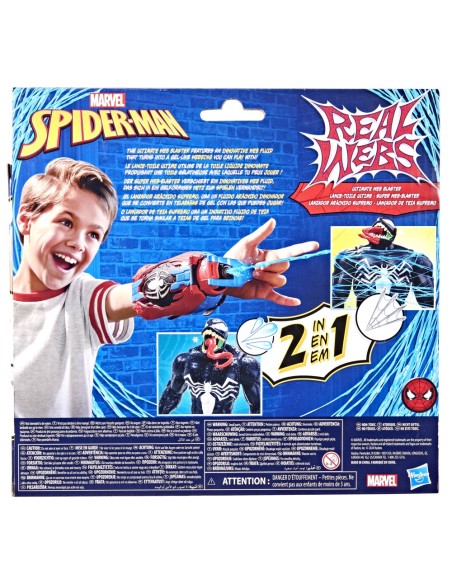 LANZADOR SPIDER-MAN REAL WEBS ARÁCNIDO SUPREMO