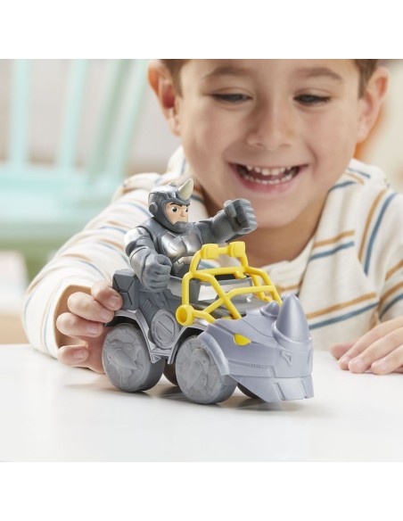 FIGURA DE ACCIÓN SPIDEY & HIS AMAZING FRIENDS RHINO DEMOLEDOR