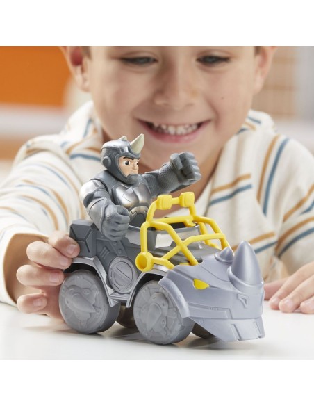 FIGURA DE ACCIÓN SPIDEY & HIS AMAZING FRIENDS RHINO DEMOLEDOR