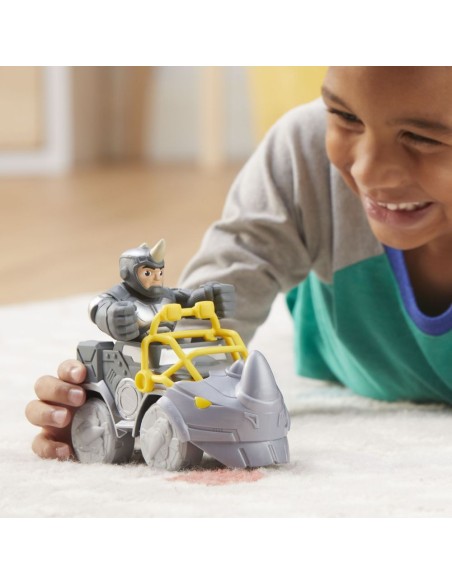 FIGURA DE ACCIÓN SPIDEY & HIS AMAZING FRIENDS RHINO DEMOLEDOR