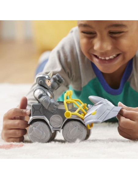 FIGURA DE ACCIÓN SPIDEY & HIS AMAZING FRIENDS RHINO DEMOLEDOR