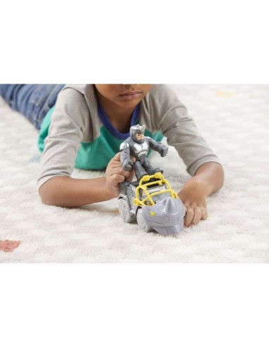 FIGURA DE ACCIÓN SPIDEY & HIS AMAZING FRIENDS RHINO DEMOLEDOR