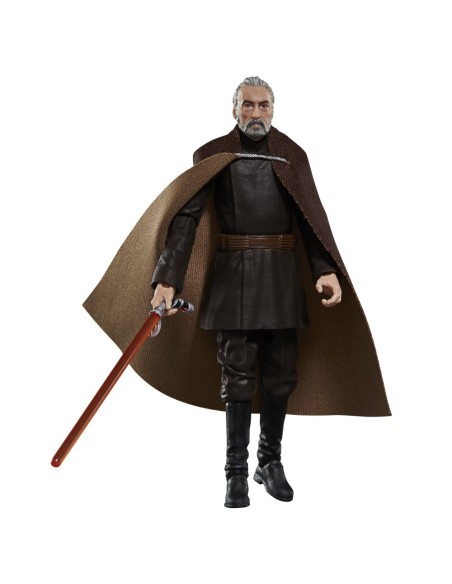 FIGURA DE ACCIÓN STAR WARS VINTAGE EL ATAQUE DE LOS CLONES CONDE DOOKU