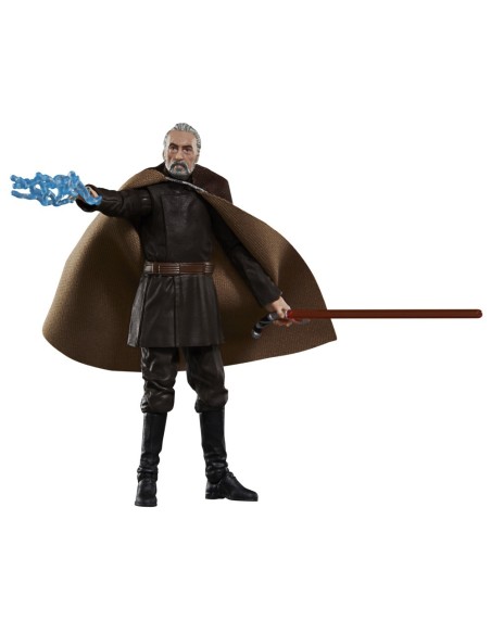 FIGURA DE ACCIÓN STAR WARS VINTAGE EL ATAQUE DE LOS CLONES CONDE DOOKU