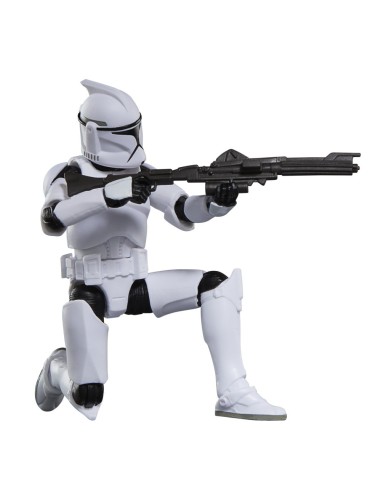 FIGURA DE ACCIÓN STAR WARS VINTAGE EL ATAQUE DE LOS CLONES SOLDADO CLON FASE I