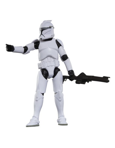 FIGURA DE ACCIÓN STAR WARS VINTAGE EL ATAQUE DE LOS CLONES SOLDADO CLON FASE I