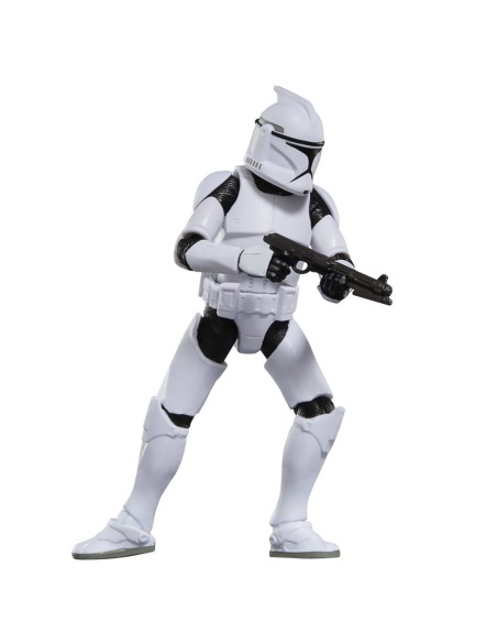 FIGURA DE ACCIÓN STAR WARS VINTAGE EL ATAQUE DE LOS CLONES SOLDADO CLON FASE I