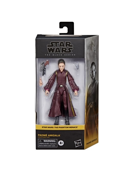 FIGURA DE ACCIÓN STAR WARS BLACK SERIES LA AMENAZA FANTASMA PADMÉ AMIDALA