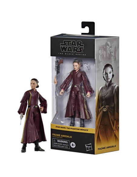 FIGURA DE ACCIÓN STAR WARS BLACK SERIES LA AMENAZA FANTASMA PADMÉ AMIDALA