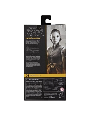 FIGURA DE ACCIÓN STAR WARS BLACK SERIES LA AMENAZA FANTASMA PADMÉ AMIDALA