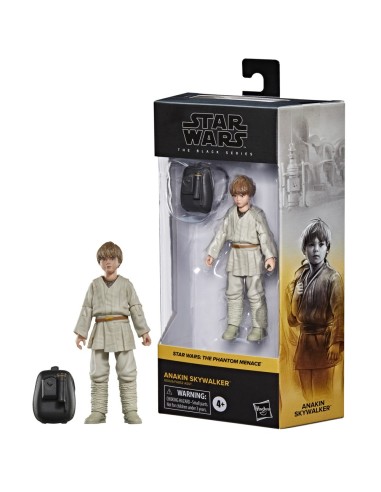 FIGURA DE ACCIÓN STAR WARS BLACK SERIES LA AMENAZA FANTASMA ANAKIN SKYWALKER