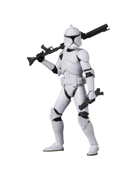 FIGURA DE ACCIÓN STAR WARS BLACK SERIES EL ATAQUE DE LOS CLONES SOLDADO CLON FASE I