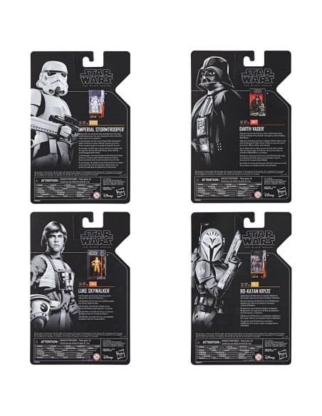 FIGURA DE ACCIÓN STAR WARS BLACK SERIES ARCHIVE SURTIDO