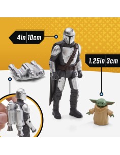 FIGURA DE ACCIÓN STAR WARS EPIC HERO SERIES THE MANDALORIAN'S N-1 STARFIGHTER 2