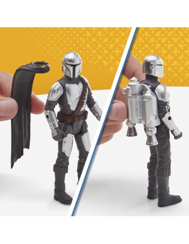 FIGURA DE ACCIÓN STAR WARS EPIC HERO SERIES THE MANDALORIAN'S N-1 STARFIGHTER