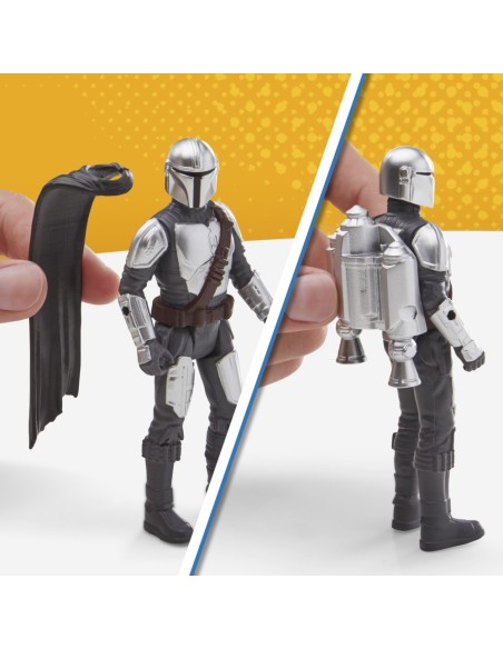 FIGURA DE ACCIÓN STAR WARS EPIC HERO SERIES THE MANDALORIAN'S N-1 STARFIGHTER