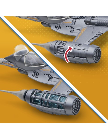 FIGURA DE ACCIÓN STAR WARS EPIC HERO SERIES THE MANDALORIAN'S N-1 STARFIGHTER