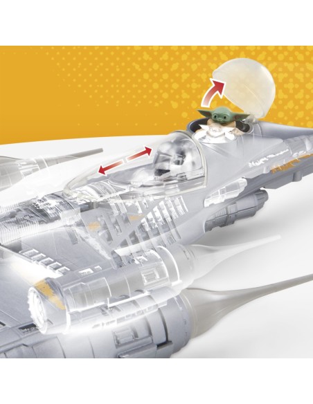 FIGURA DE ACCIÓN STAR WARS EPIC HERO SERIES THE MANDALORIAN'S N-1 STARFIGHTER