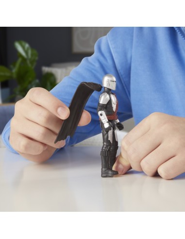 FIGURA DE ACCIÓN STAR WARS EPIC HERO SERIES THE MANDALORIAN'S N-1 STARFIGHTER