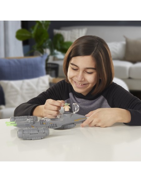 FIGURA DE ACCIÓN STAR WARS EPIC HERO SERIES THE MANDALORIAN'S N-1 STARFIGHTER
