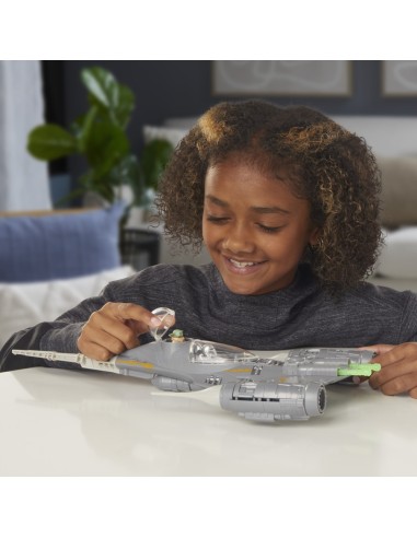 FIGURA DE ACCIÓN STAR WARS EPIC HERO SERIES THE MANDALORIAN'S N-1 STARFIGHTER