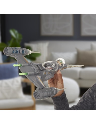 FIGURA DE ACCIÓN STAR WARS EPIC HERO SERIES THE MANDALORIAN'S N-1 STARFIGHTER