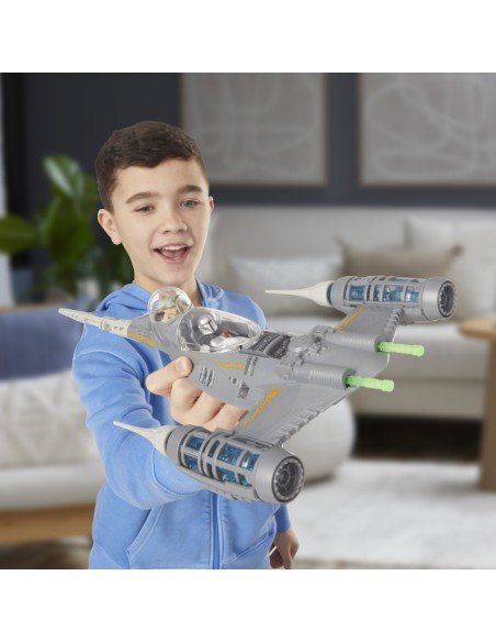 FIGURA DE ACCIÓN STAR WARS EPIC HERO SERIES THE MANDALORIAN'S N-1 STARFIGHTER
