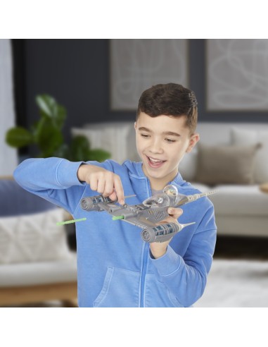 FIGURA DE ACCIÓN STAR WARS EPIC HERO SERIES THE MANDALORIAN'S N-1 STARFIGHTER