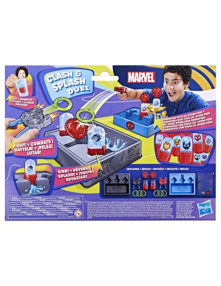 JUEGO DE MESA MARVEL HYDRO PODS DUELO DE DISCOS