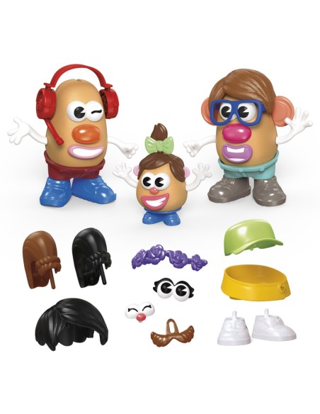 FIGURA DIDÁCTICA CARA DE PAPA CREA TU FAMILIA