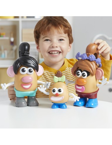 FIGURA DIDÁCTICA CARA DE PAPA CREA TU FAMILIA